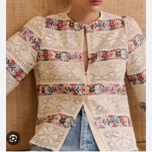 NWOT Sézane Matika Blouse